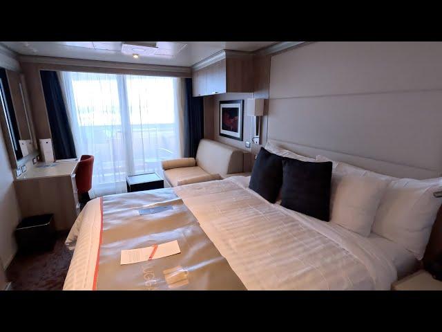 Nieuw Statendam Obstructed Balcony Cabin Tour & Views for Baltic Norway Cruise