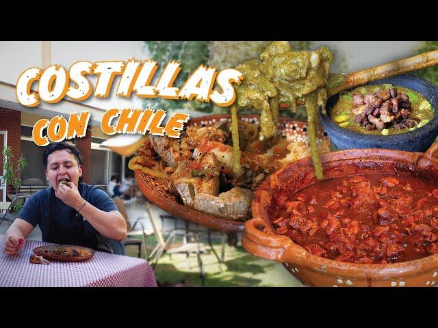 Costillas con Chile 4 Formas