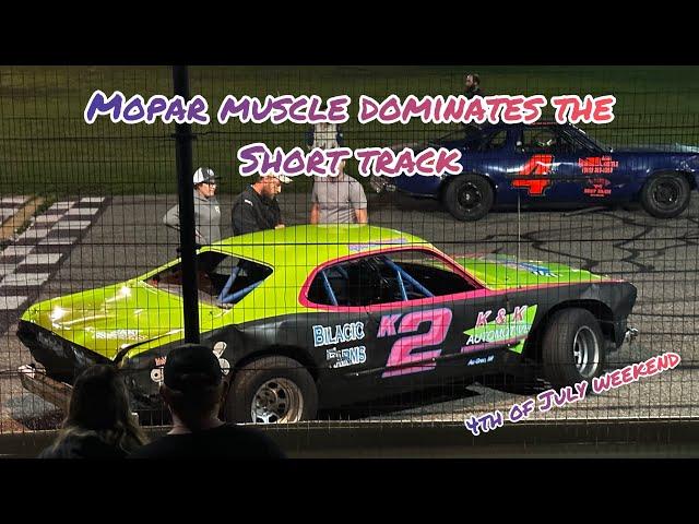 1970s Mopar Muscle Dominates The Short Track