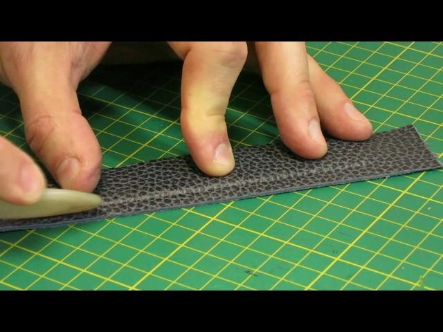 Making of leather watch strap - MK Leathers