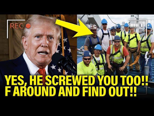 Shipbuilders For Trump FIND OUT he will DESTROY THEM