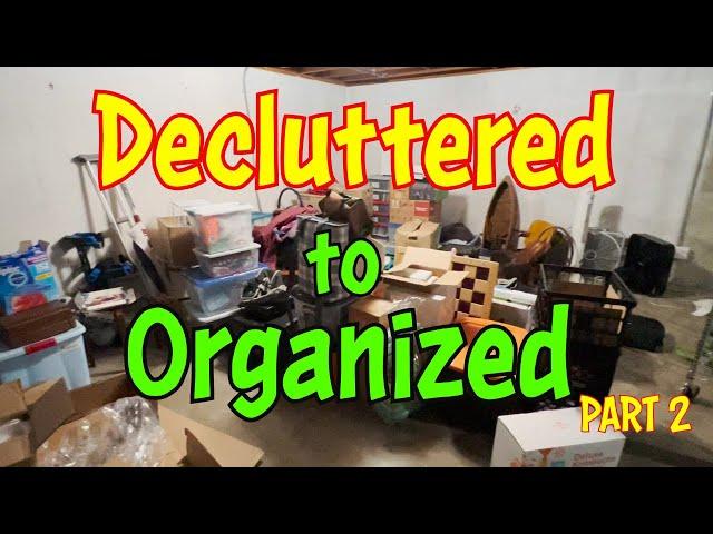 Extreme Home Makeover Part 2: Organizing The Basement & Garage Transformation