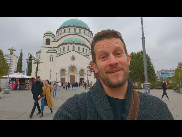 Most Beautiful Orthodox Church in the World, and some other churches and public transit in Belgrade