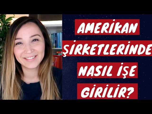 Amerikada nasıl iş bulunur? Türkiye/Amerika En Önemli Başvuru Farklılıkları