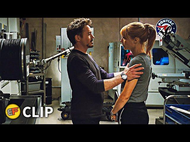 Tony Stark Makes Pepper Potts the New CEO | Iron Man 2 (2010) Movie Clip HD 4K