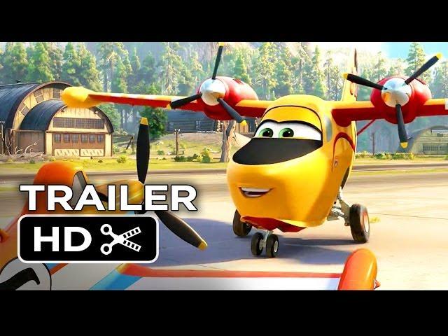 Planes: Fire & Rescue Official Trailer #2 (2014) - Disney Sequel HD