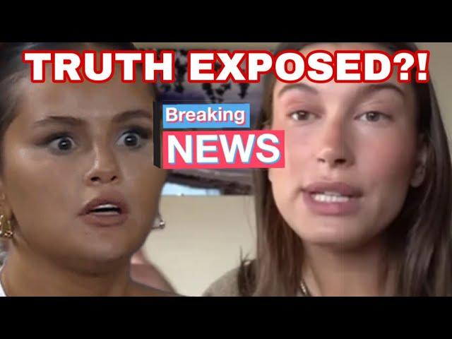 HAILEY BIEBER FINALLY SPEAKS OUT AND EXPOSES THE TRUTH ABOUT SELENA GOMEZ!