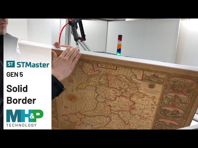 Canvas Stretching Machine SOLID BORDER PRINT - MHP ST