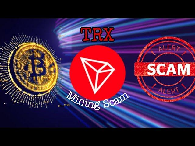 Tron-pool scam it,s fake mining website