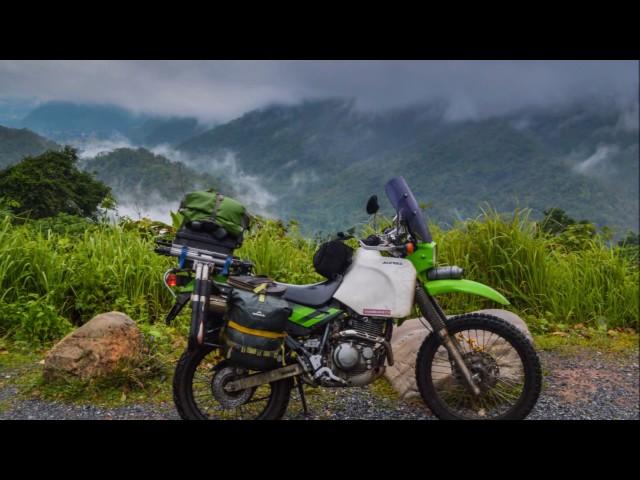 Building an adventure bike setup which rode across the world: A Kawasaki Super Sherpa