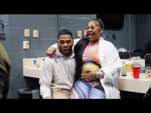 Nelly and Ashanti,Share mummy and daddy moment before baby Haynes Comes out