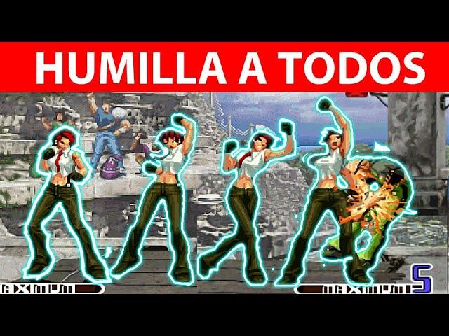 kof 2002: COMBO INFINITO de VANESSA ◀30 Hits▶ en ANDROID *Siempre Ganarás* / Tutorial