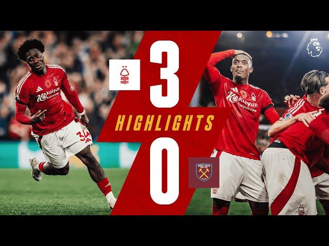 Ola Aina THUNDERBOLT!  | Forest 3-0 West Ham United | Premier League Highlights