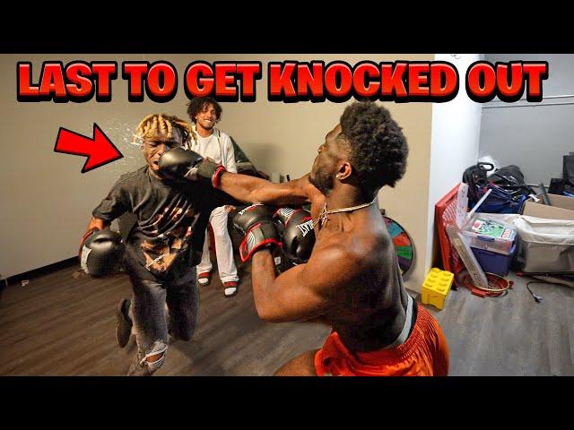 Last To Get Knocked Out Steez Crib!