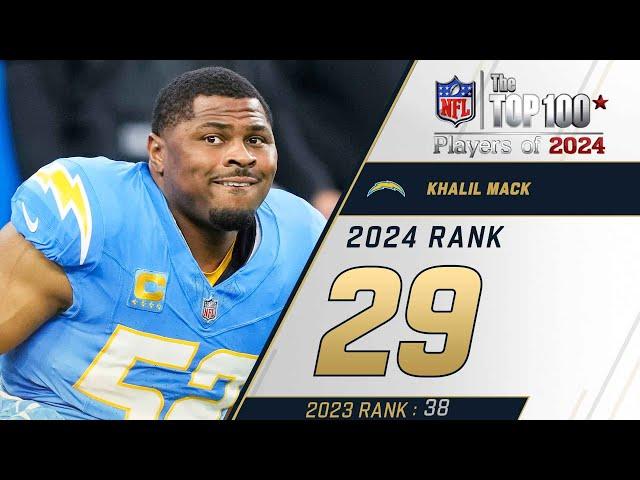 29: Khalil Mack (OLB, Chargers) | Top 100 Players of 2024