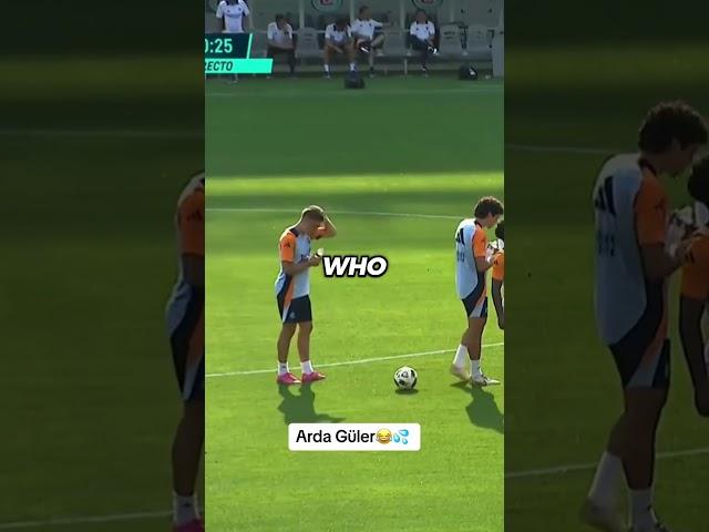 ARDA GÜLER IS TROLLING HIS TEAMMATES DURING TRAINING 