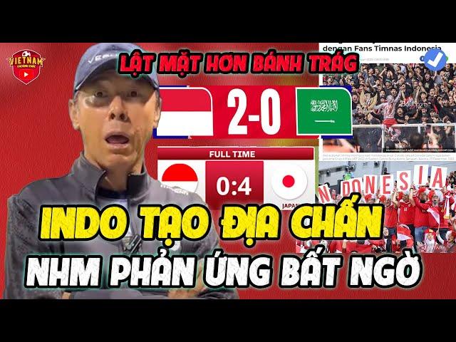 INDONESIA TẠO RA ĐỊA CHẤN, HLV SHIN VỪA BỊ CHÊ ĐÃ TRỞ THÀNH NGƯỜI HÙNG, NHM VẠN ĐẢO PHẢN ỨNG BẤT NGỜ