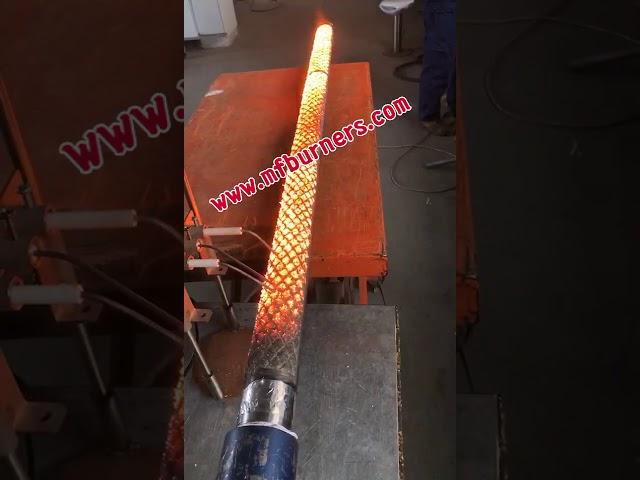 Pipe Infrared burner