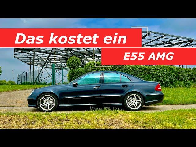 E55 AMG W211 - Das kosten 10.000 Kilometer Fahrspaß!