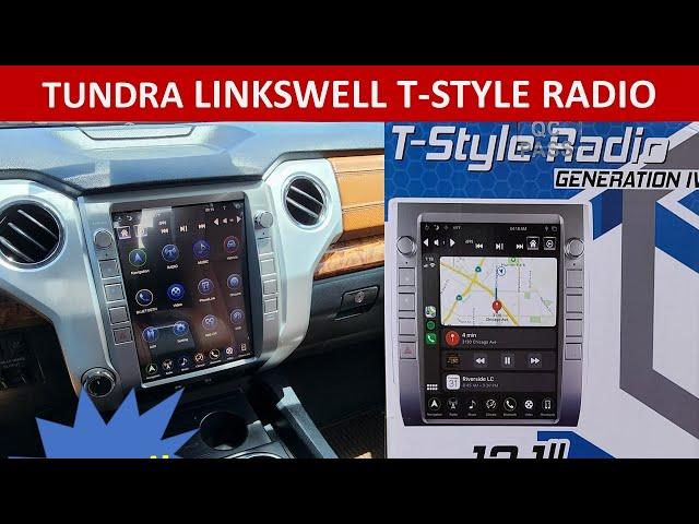 Part 2 Installing Linkswell Tesla  (Style) Radio Toyota Tundra 2014-2020