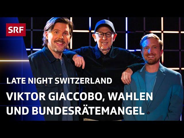 Viktor Giacobbo, Fachkräfte und Wahlkampf | Comedy | Late Night Switzerland | SRF