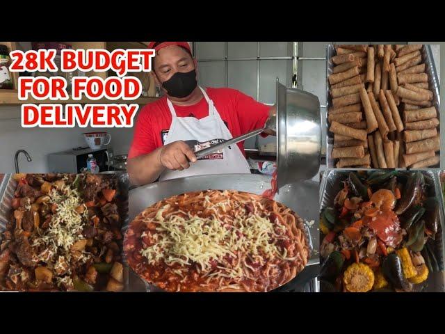 FOOD DELIVER  SA MABALACAT PAMPANGA BUDGET FOR 28K