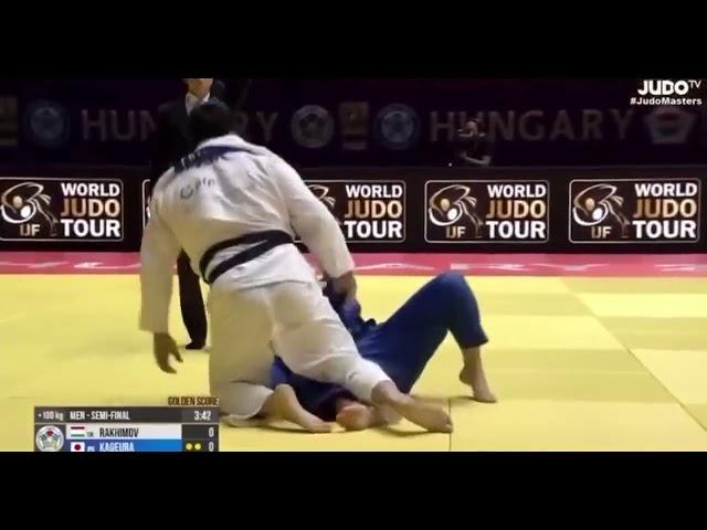 После трёх побед Темур Рахимов вышел в финал ,,Judo World Budapesht masters 2023,,#top