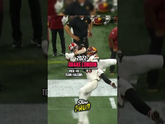 First wr taken first in the last 7 NFL drafts #scc #nfl