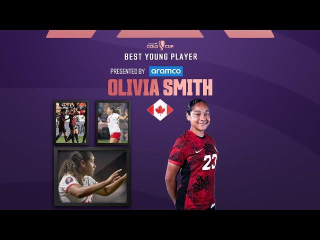 Concacaf W Gold Cup | Best Young Player Award presented by Aramco | Olivia Smith