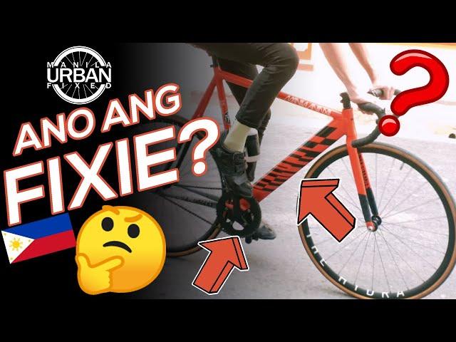 Ano ang FIXIE BIKE?  Fixed Gear Explained 