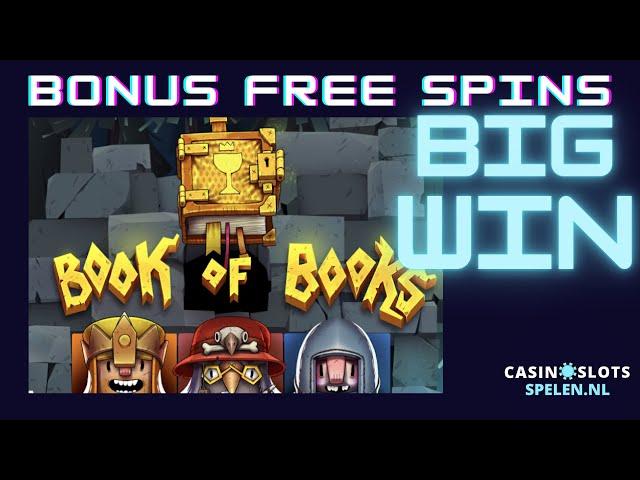 Book of Books (Peter & Sons) bonus free spins (BIG WIN!)