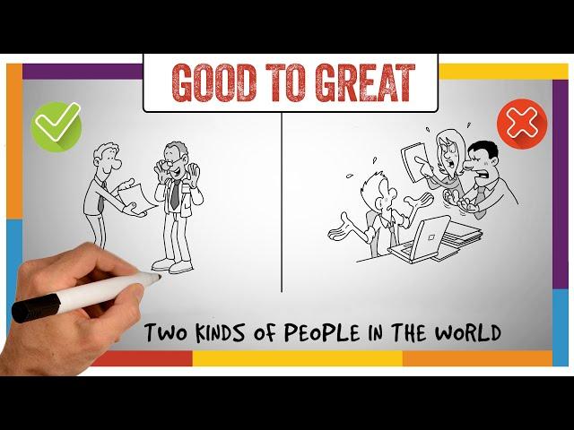 Good To Great Summary & Review (Jim Collins) - ANIMATED