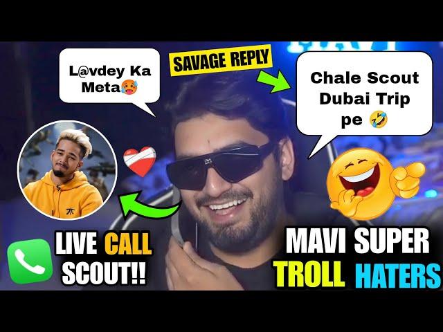 Mavi Savage Reply to Haters  Live Call Sc0ut ️‍🩹 L@vdey Ka Meta 