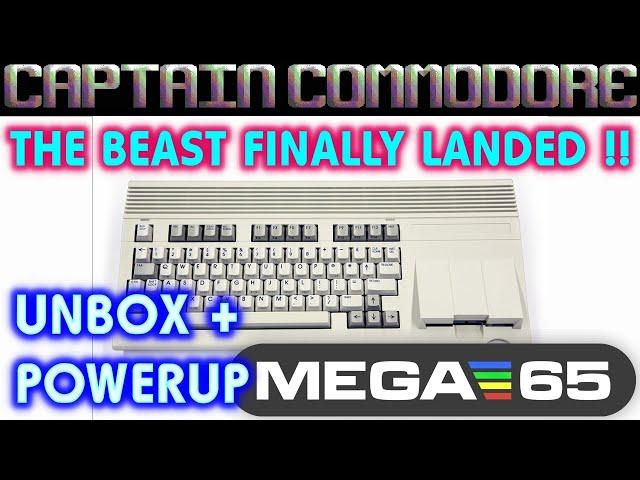 EP72 MEGA65 - The beast finally arrived, Here im unboxing the MEGA65 replica computer.