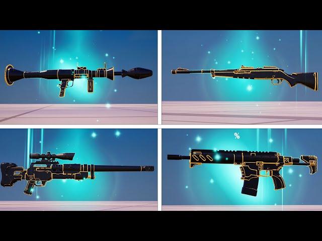 ALL NEW Exotic Weapons in Fortnite Chapter 6 Season 2 Update ( Lawless Exotic weapons)