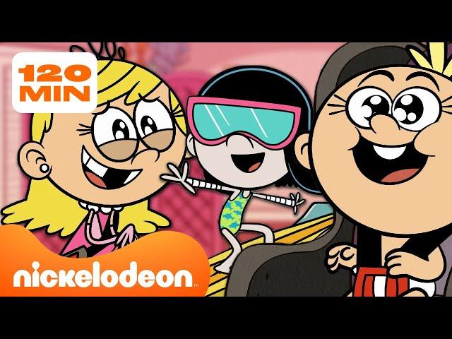 Loud House | Compilação das Irmãzinhas de The Loud House - 2 HORAS  | Nickelodeon em Português