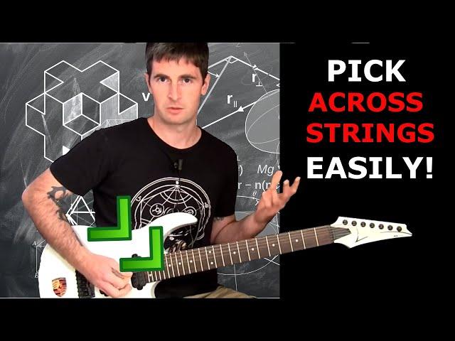 This will SOLVE your string crossing problem! Pick across strings EASILY