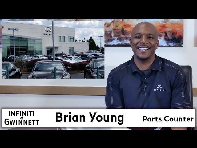 Meet Brian Young INFINITI of Gwinnett Parts Counter