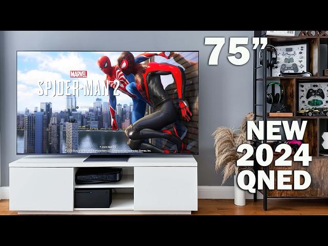 LG's 75 inch QNED 86 4K TV 2024 Unboxing & Impressions