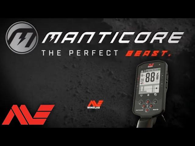 Minelab MANTICORE - The perfect Beast | NEW RELEASE!! | Metal Detecting