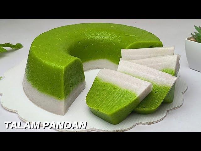 SAKING ENAKNYA KUE INI SELALU JADI REBUTAN PEMBELI‼️ KUE TALAM PANDAN GAMPANG DIBUAT, COBAIN DEH..