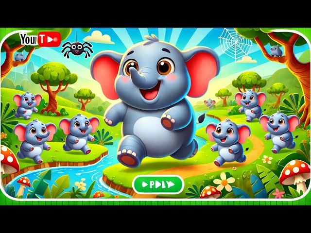  Ek Mota Hathi - Fun & Educational Hindi Nursery Rhyme for Kids! 