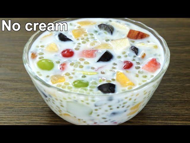 Easy Sago dessert | Fruit Dessert Recipe