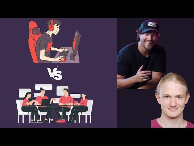 Solo Dev VS Team Dev - Jonas Tyroller and Thomas Brush