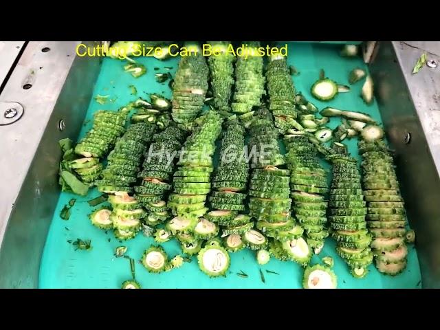 Commercial Bitter Gourd Slicing Machine | Karela  Cutting | Efficient Vegetables Slicing, Dicing