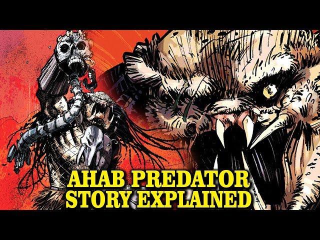 AHAB PREDATOR FULL STORY EXPLAINED - ENGINEER HUNTER - YAUTJA LORE AND HISTORY EXPLORED