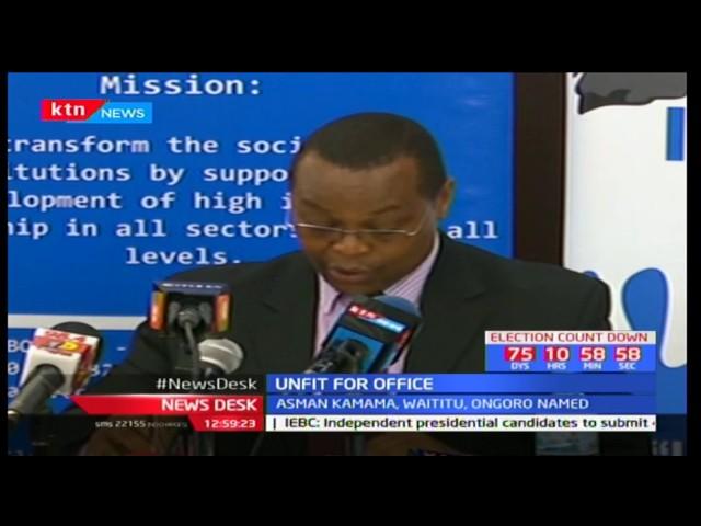 Kenya Integrity Alliance lists politicians like Mike Sonko and Anne Waiguru unfit for public office