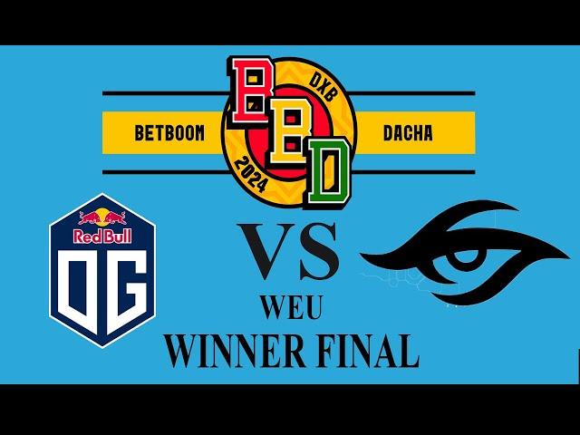 OG vs SECRET - CEB vs PUPPEY! WB FINAL - BB DACHA DUBAI 2024 WEU QUALIFIERS Dota 2 Highlights