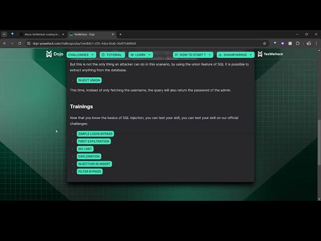 Learn Ethical Hacking For FREE! YesWeHack Dojo