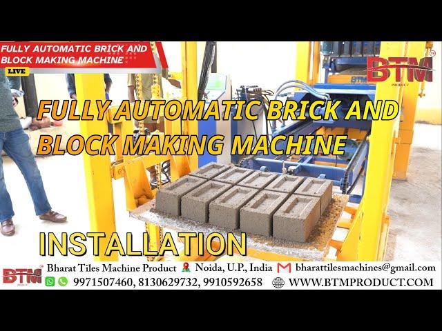 Fully Automatic Brick and Block Making Machine Installation - Step-by-Step Guide